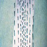 Przestrzeń 28, 150x100, olej płótno, 2018